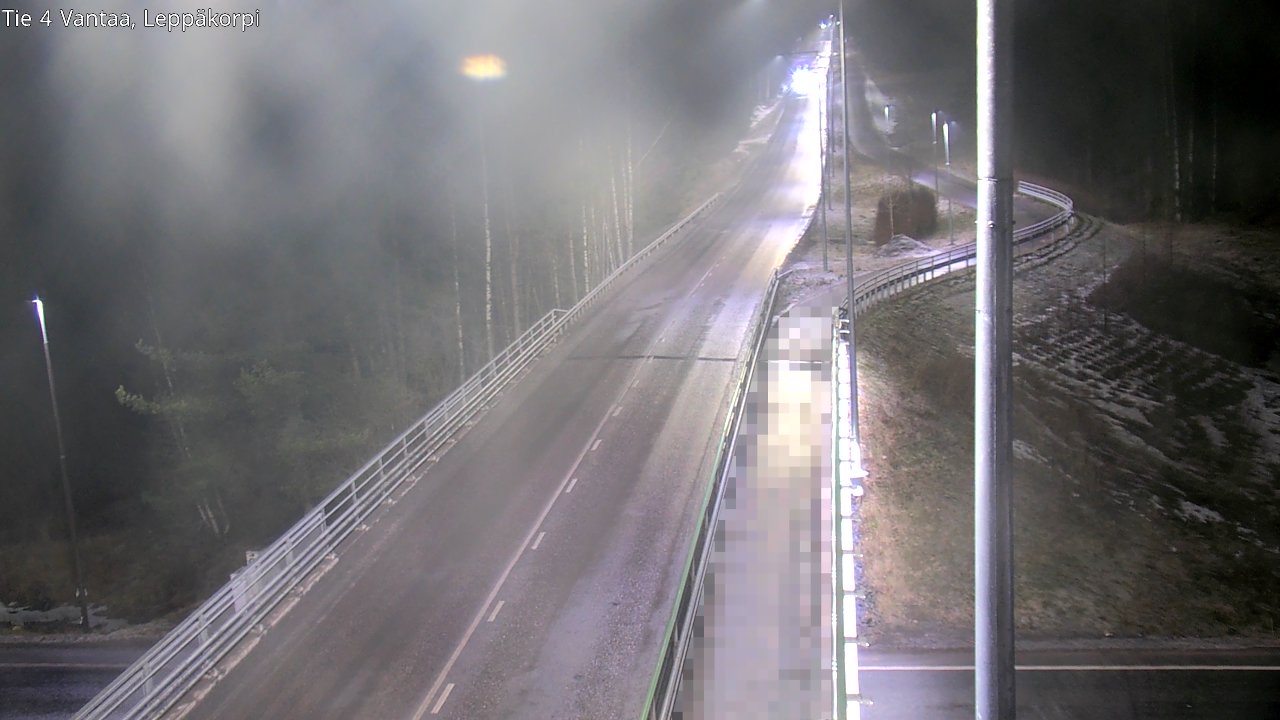 Weather Camera Image Road 4 Vantaa Leppäkorpi, Vantaa, Uusimaa