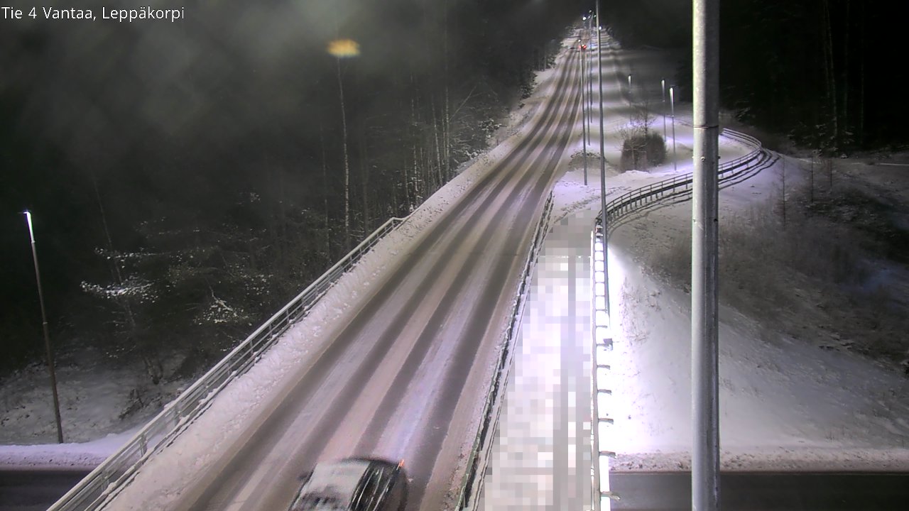 Weather Camera Image Road 4 Vantaa Leppäkorpi, Vantaa, Uusimaa