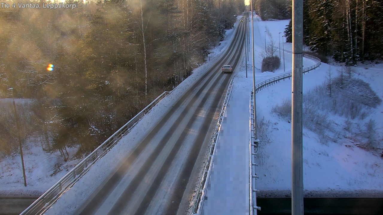 Weather Camera Image Road 4 Vantaa Leppäkorpi, Vantaa, Uusimaa