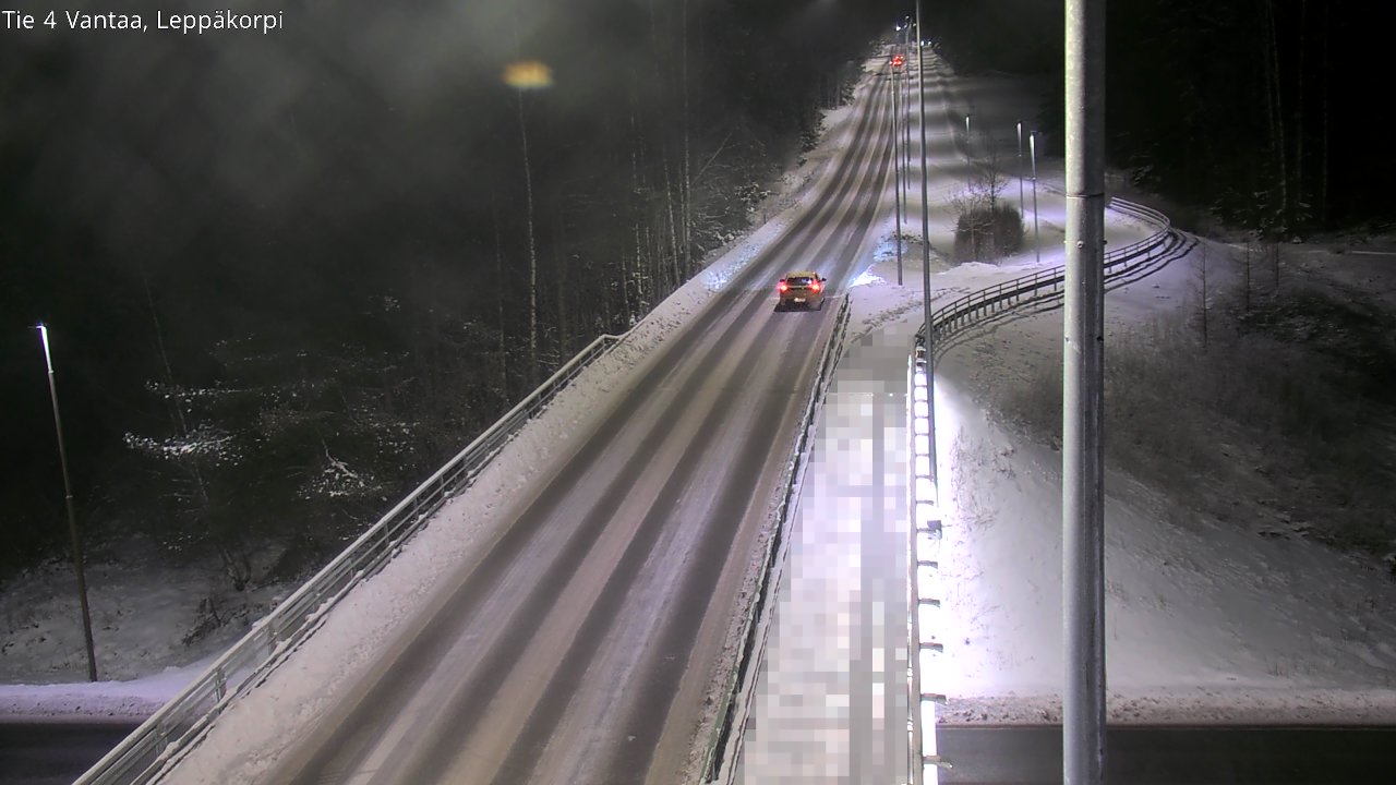 Weather Camera Image Road 4 Vantaa Leppäkorpi, Vantaa, Uusimaa