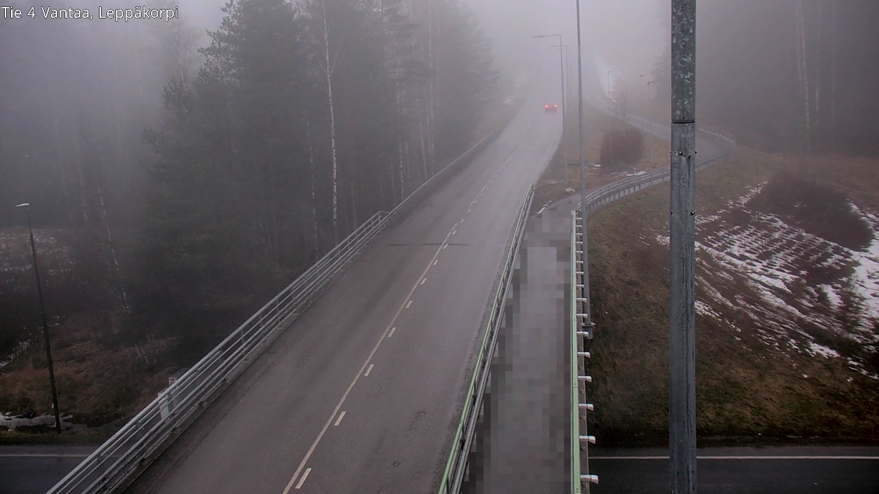 Weather Camera Image Road 4 Vantaa Leppäkorpi, Vantaa, Uusimaa