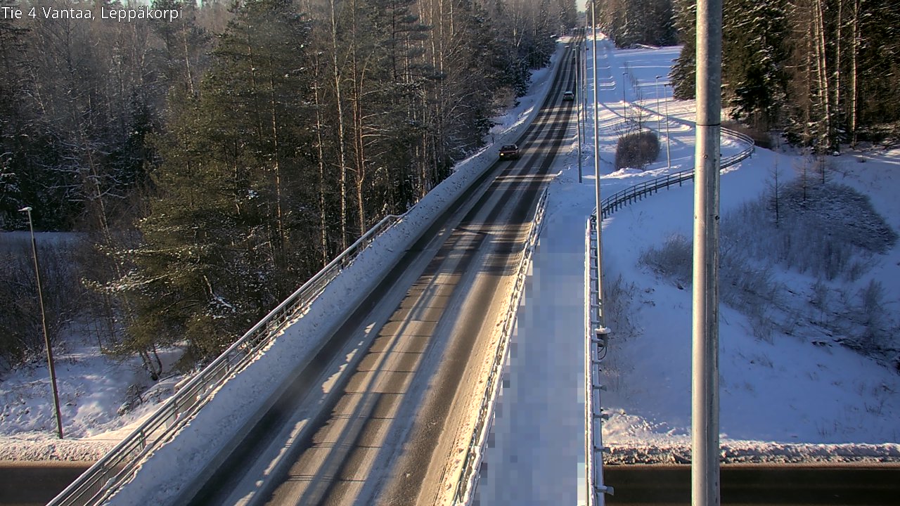 Weather Camera Image Road 4 Vantaa Leppäkorpi, Vantaa, Uusimaa