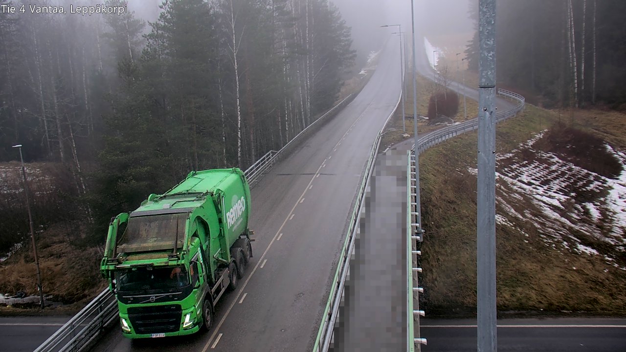 Weather Camera Image Road 4 Vantaa Leppäkorpi, Vantaa, Uusimaa