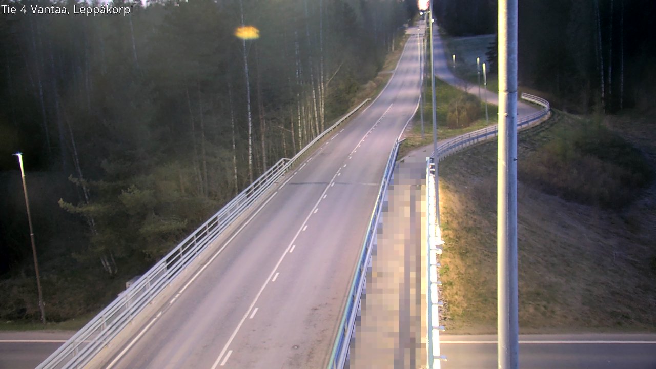 Weather Camera Image Road 4 Vantaa Leppäkorpi, Vantaa, Uusimaa