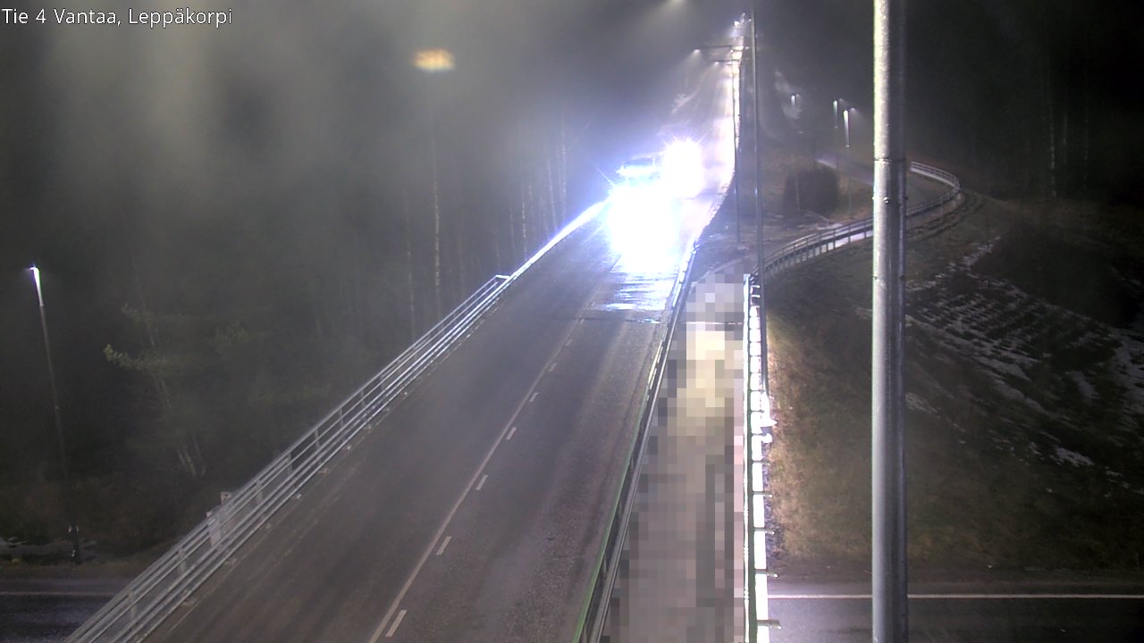Weather Camera Image Road 4 Vantaa Leppäkorpi, Vantaa, Uusimaa