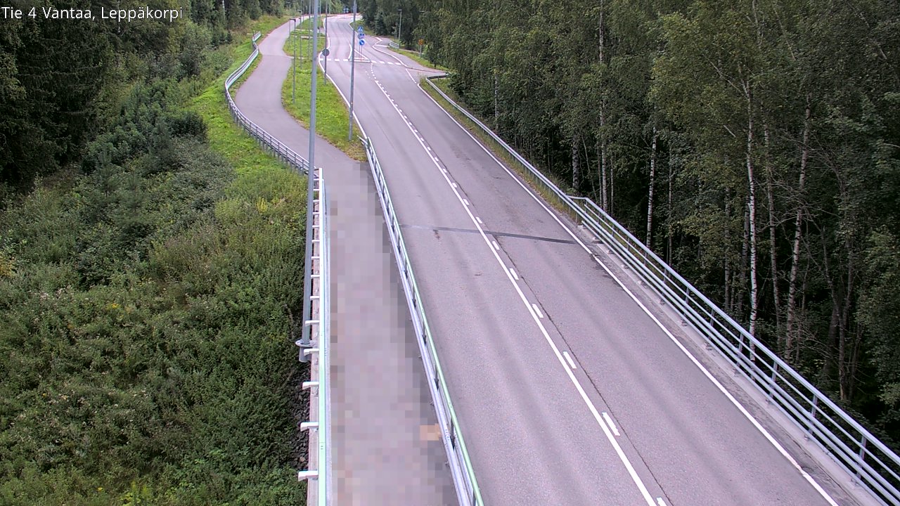 Weather Camera Image Väg 4 Vanda Alkärr, Vantaa, Uusimaa