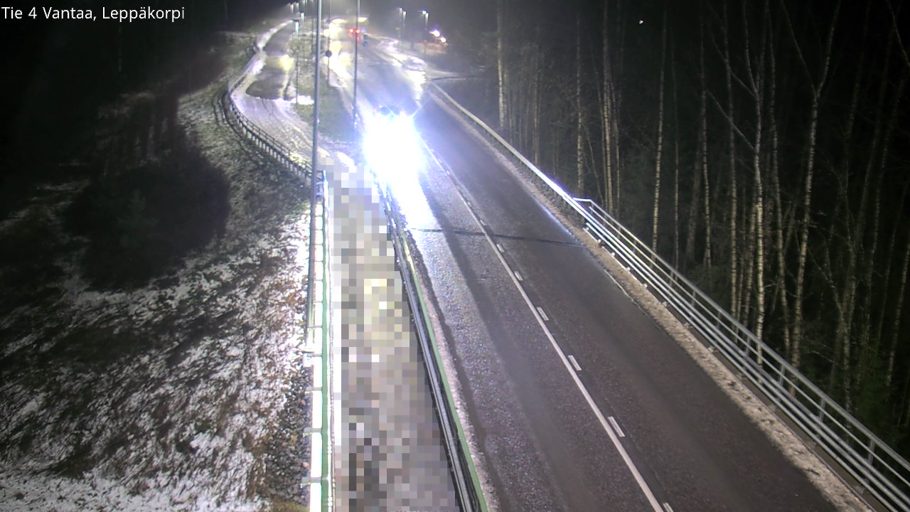 Weather Camera Image Väg 4 Vanda Alkärr, Vantaa, Uusimaa