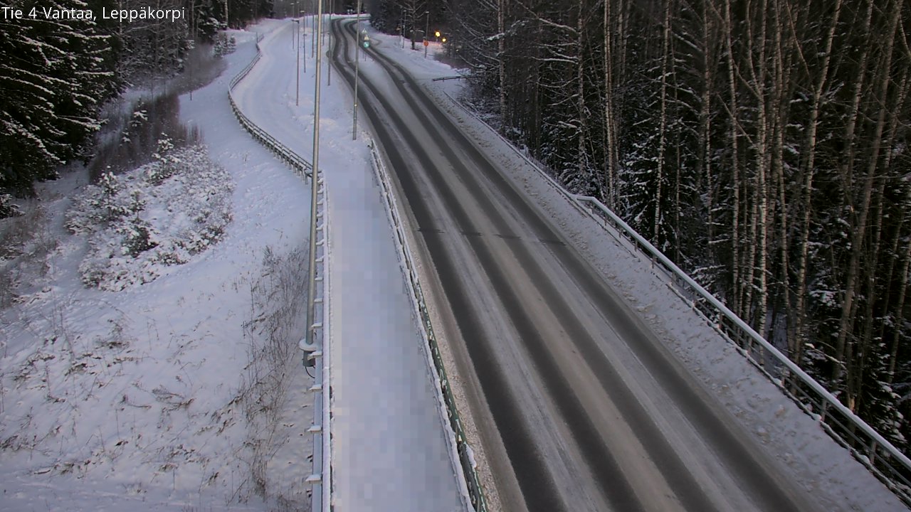 Weather Camera Image Road 4 Vantaa Leppäkorpi, Vantaa, Uusimaa