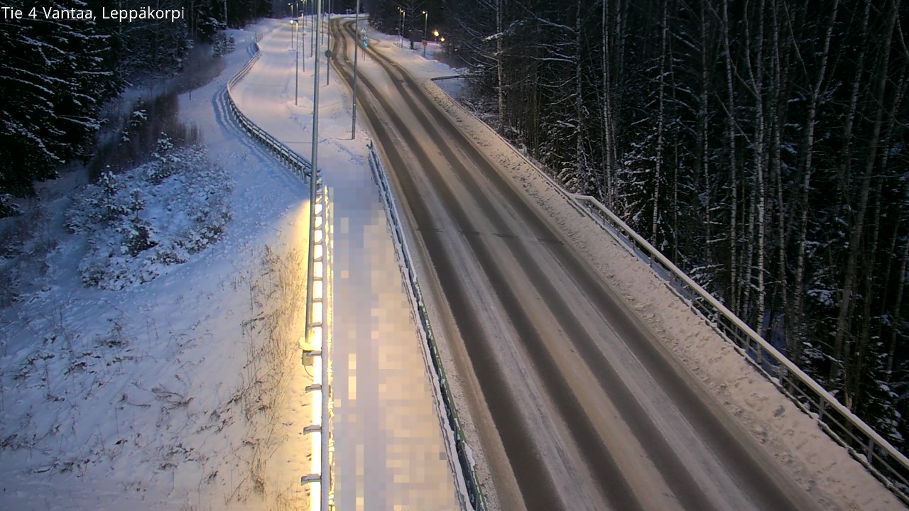 Weather Camera Image Road 4 Vantaa Leppäkorpi, Vantaa, Uusimaa