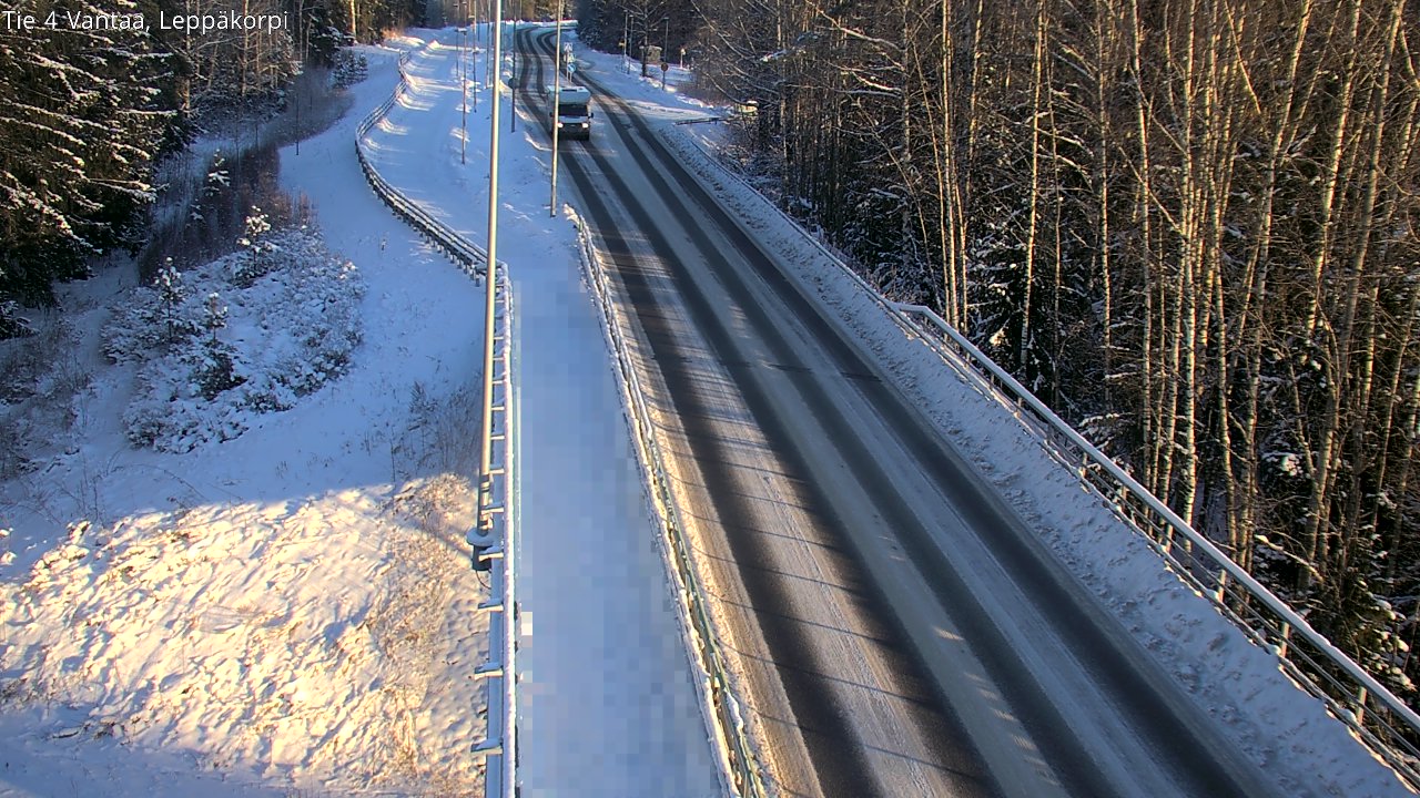 Weather Camera Image Road 4 Vantaa Leppäkorpi, Vantaa, Uusimaa