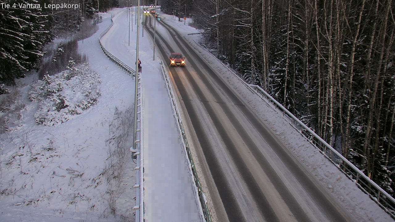 Weather Camera Image Road 4 Vantaa Leppäkorpi, Vantaa, Uusimaa