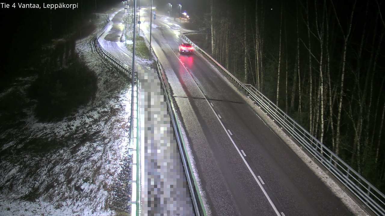Weather Camera Image Väg 4 Vanda Alkärr, Vantaa, Uusimaa