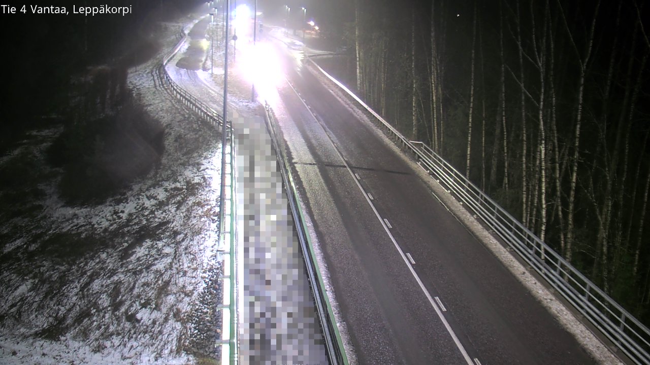 Weather Camera Image Väg 4 Vanda Alkärr, Vantaa, Uusimaa