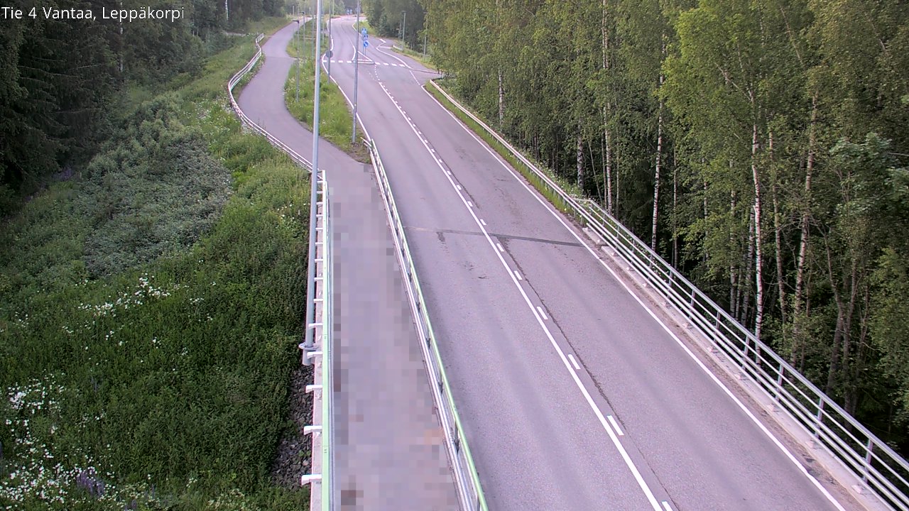 Weather Camera Image Road 4 Vantaa Leppäkorpi, Vantaa, Uusimaa