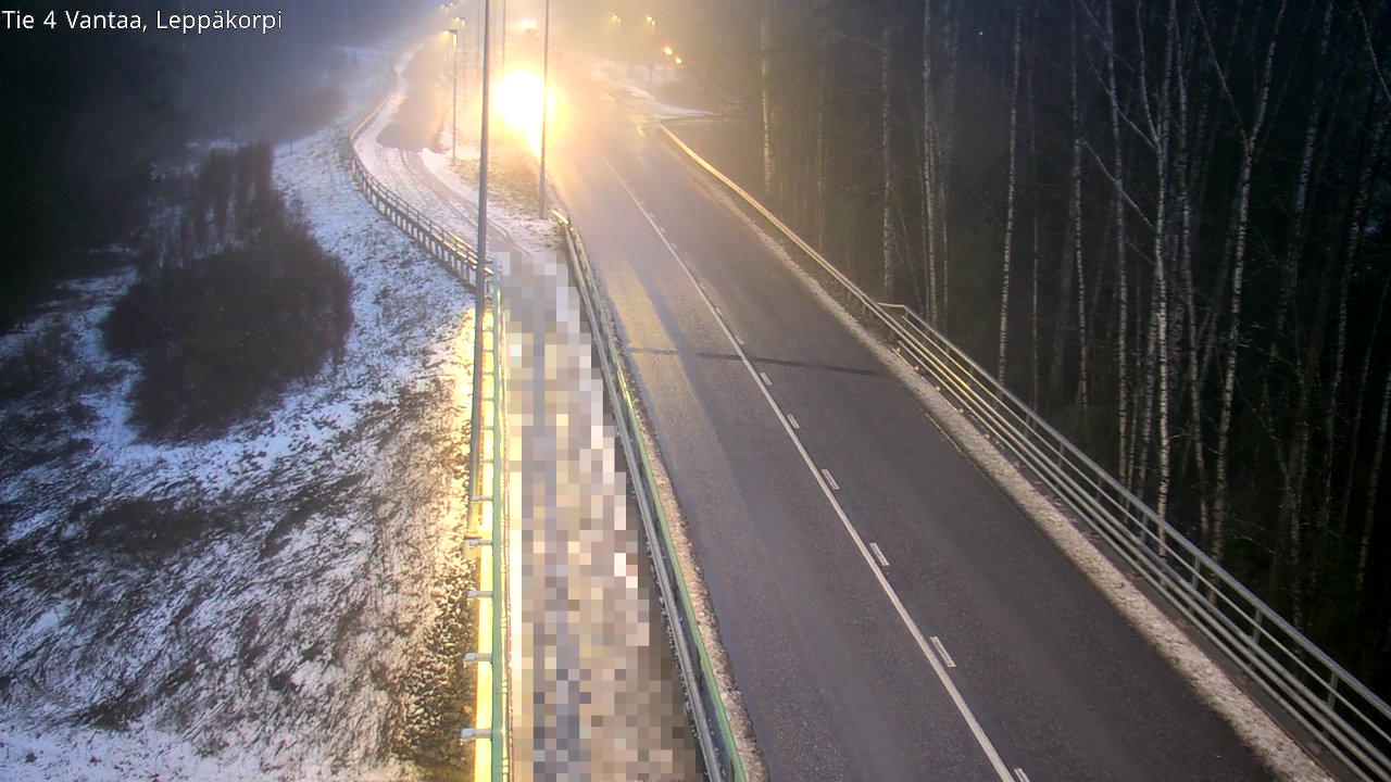 Weather Camera Image Väg 4 Vanda Alkärr, Vantaa, Uusimaa