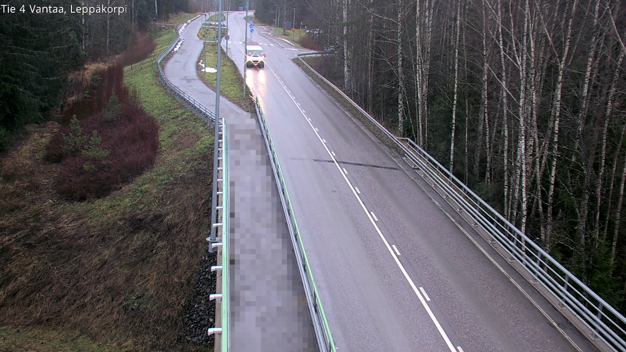 Weather Camera Image Väg 4 Vanda Alkärr, Vantaa, Uusimaa