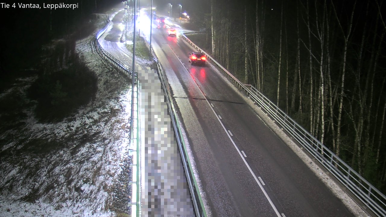 Weather Camera Image Väg 4 Vanda Alkärr, Vantaa, Uusimaa