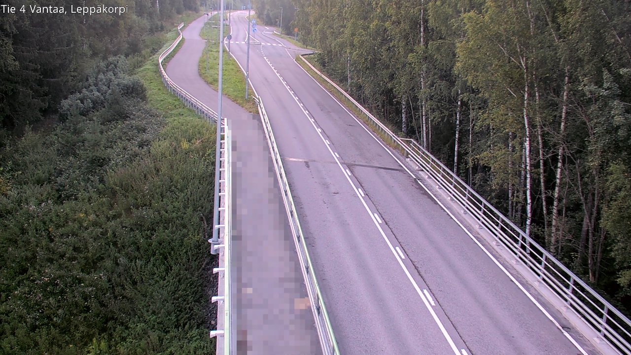 Weather Camera Image Road 4 Vantaa Leppäkorpi, Vantaa, Uusimaa