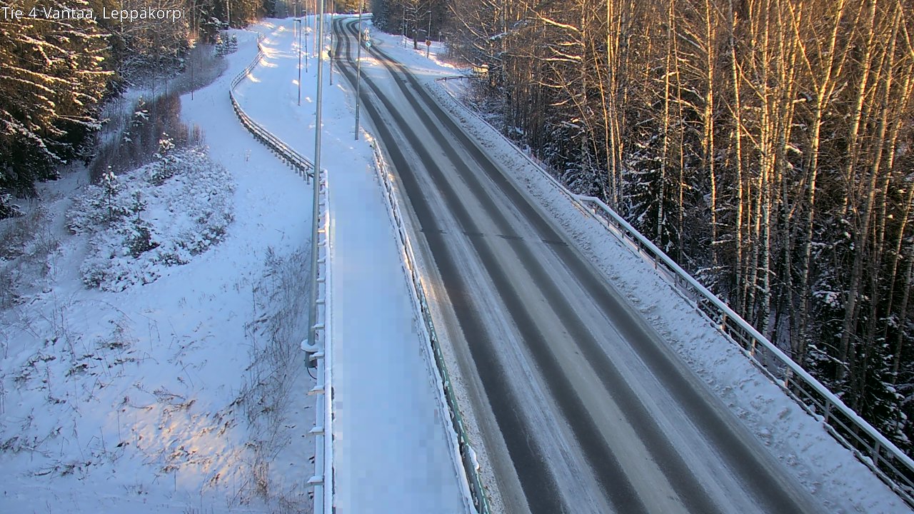 Weather Camera Image Road 4 Vantaa Leppäkorpi, Vantaa, Uusimaa
