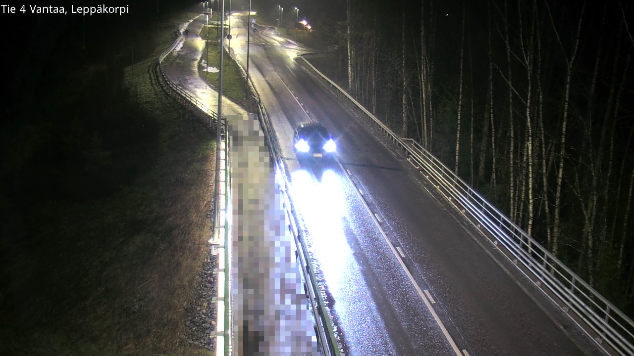 Weather Camera Image Road 4 Vantaa Leppäkorpi, Vantaa, Uusimaa