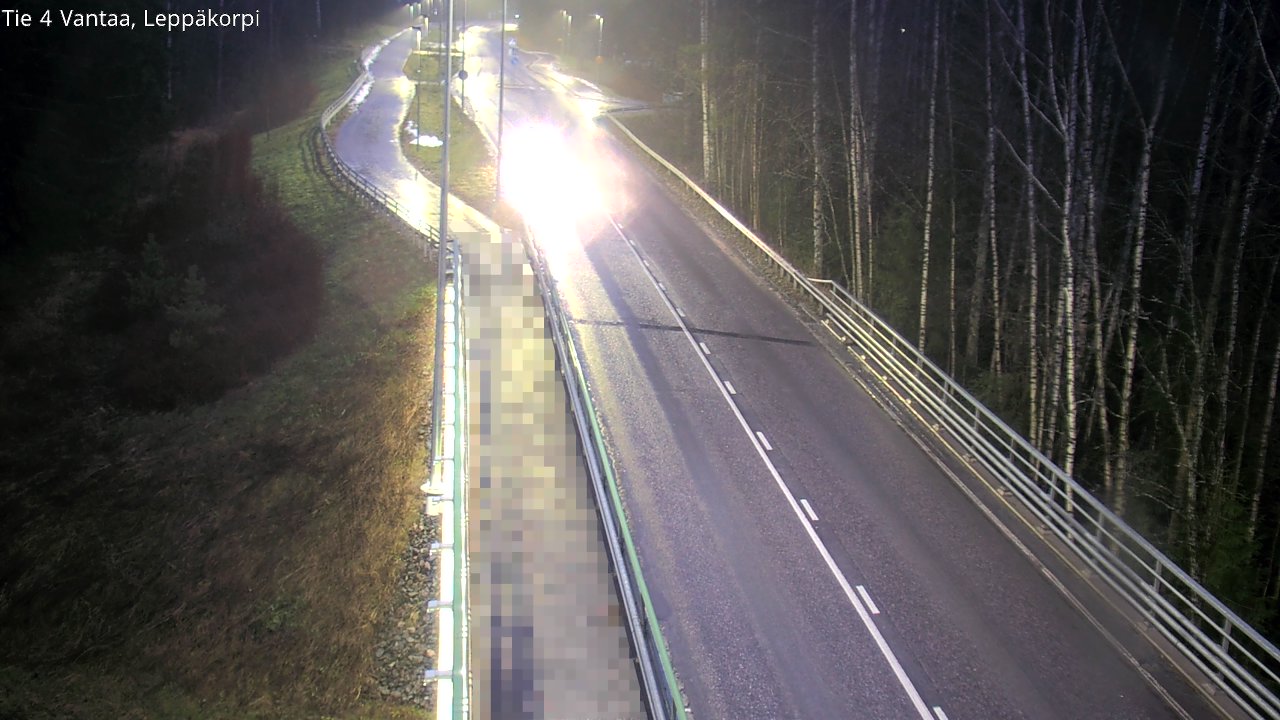 Weather Camera Image Road 4 Vantaa Leppäkorpi, Vantaa, Uusimaa