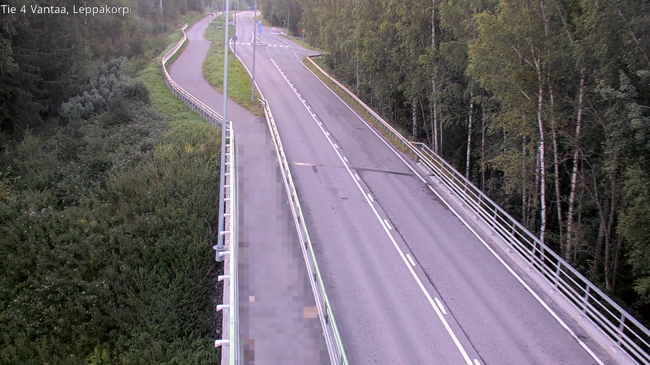 Weather Camera Image Road 4 Vantaa Leppäkorpi, Vantaa, Uusimaa