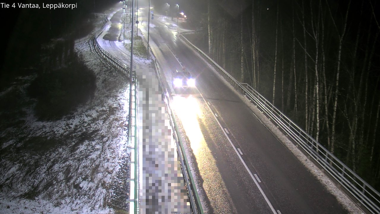 Weather Camera Image Väg 4 Vanda Alkärr, Vantaa, Uusimaa