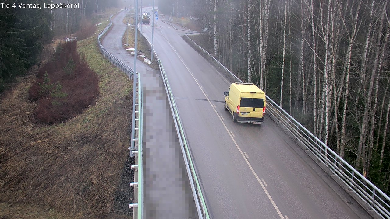 Weather Camera Image Road 4 Vantaa Leppäkorpi, Vantaa, Uusimaa