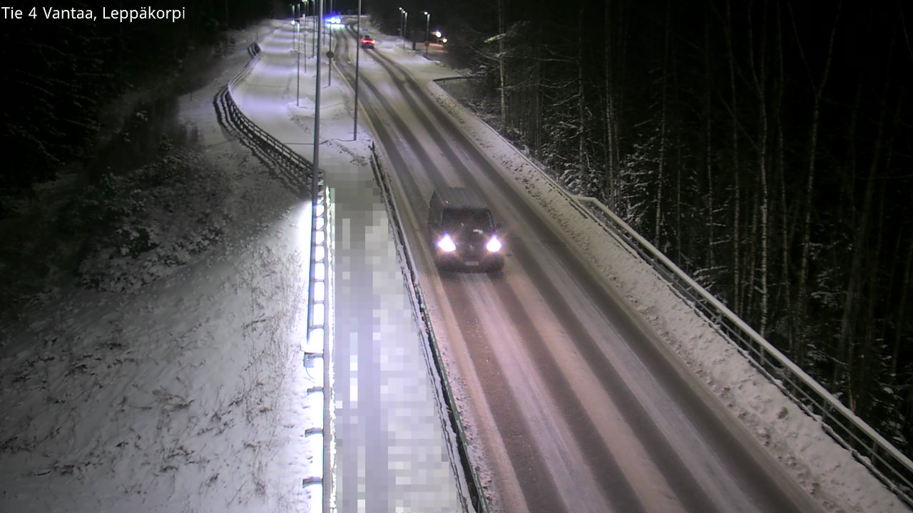 Weather Camera Image Road 4 Vantaa Leppäkorpi, Vantaa, Uusimaa