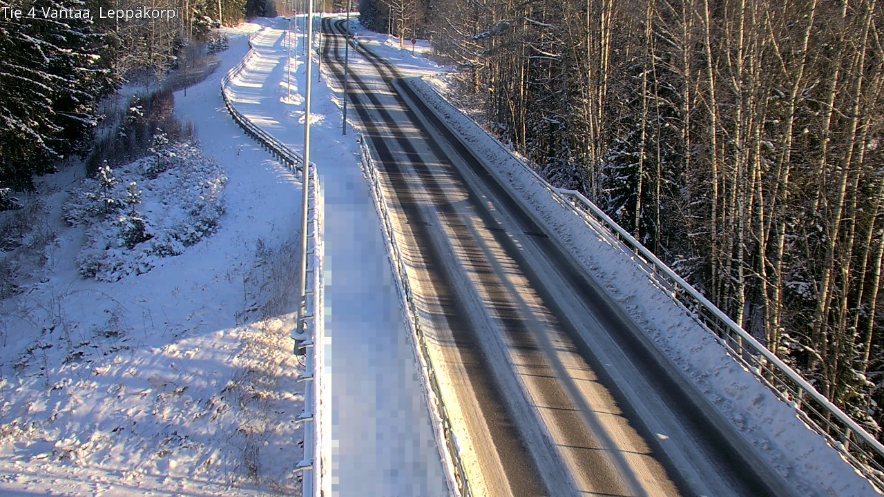 Weather Camera Image Road 4 Vantaa Leppäkorpi, Vantaa, Uusimaa