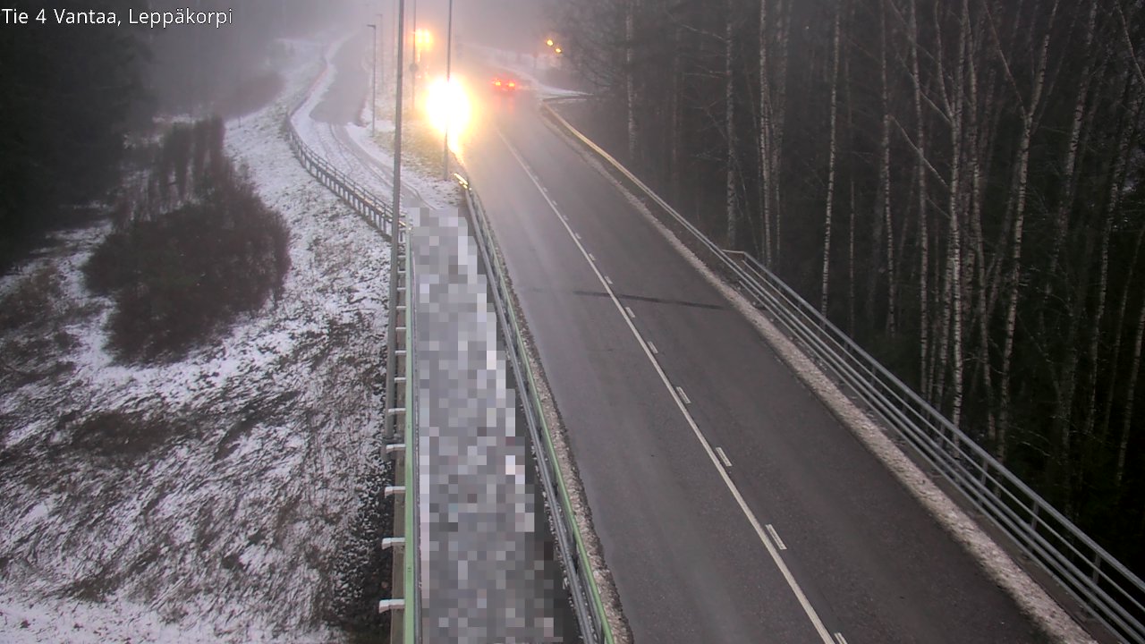 Weather Camera Image Väg 4 Vanda Alkärr, Vantaa, Uusimaa
