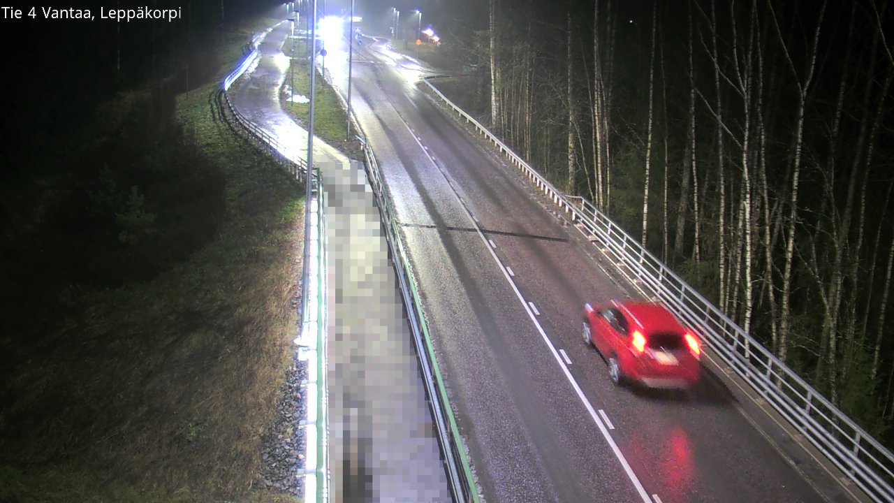 Weather Camera Image Road 4 Vantaa Leppäkorpi, Vantaa, Uusimaa