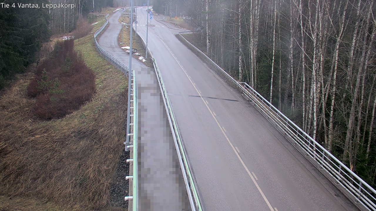 Weather Camera Image Road 4 Vantaa Leppäkorpi, Vantaa, Uusimaa