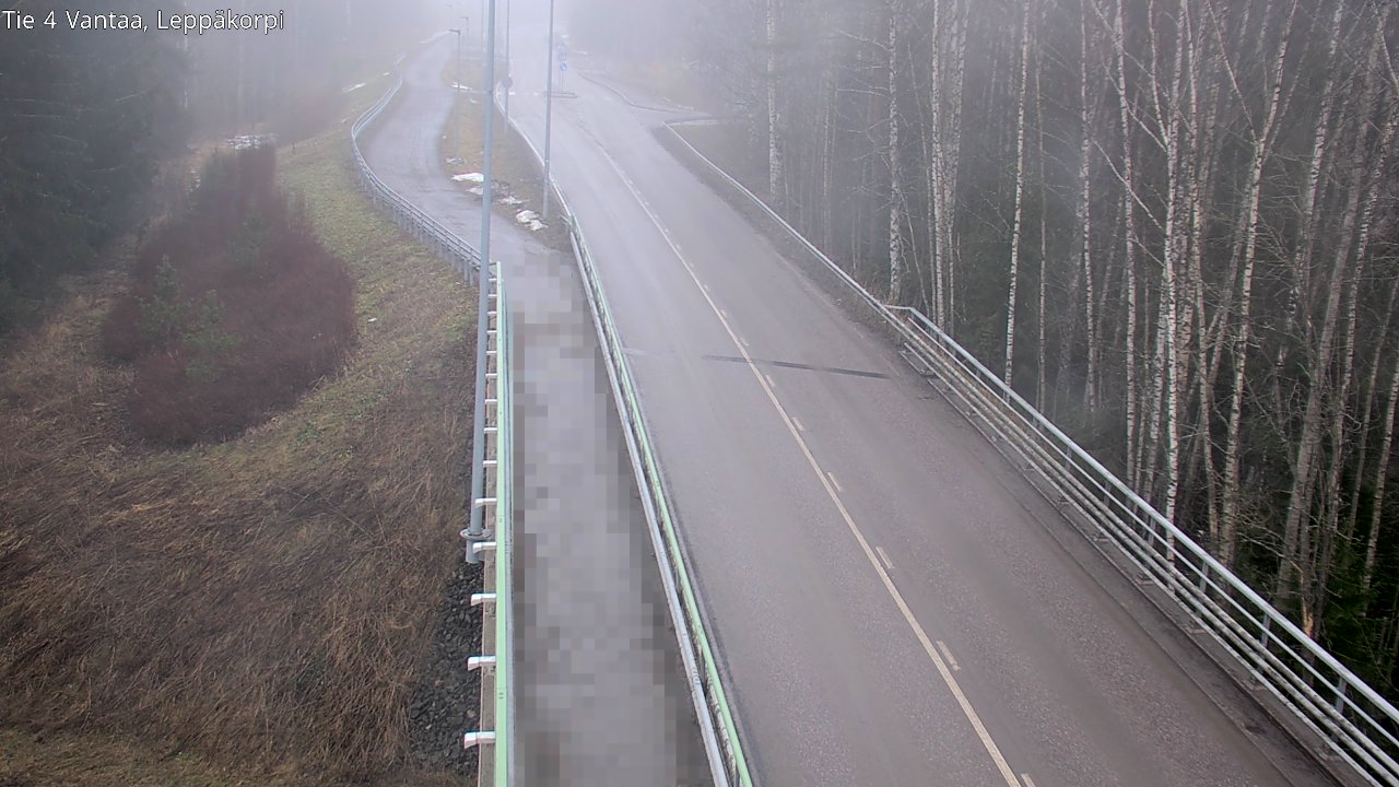 Weather Camera Image Road 4 Vantaa Leppäkorpi, Vantaa, Uusimaa