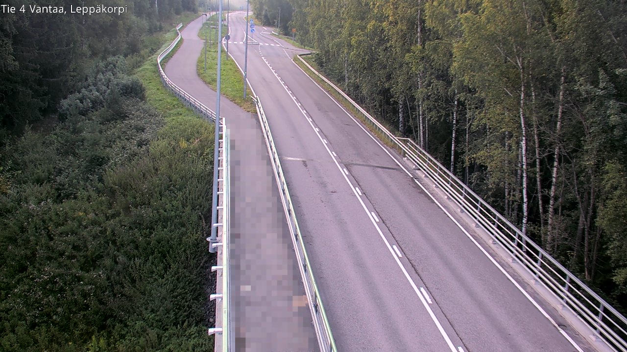 Weather Camera Image Road 4 Vantaa Leppäkorpi, Vantaa, Uusimaa