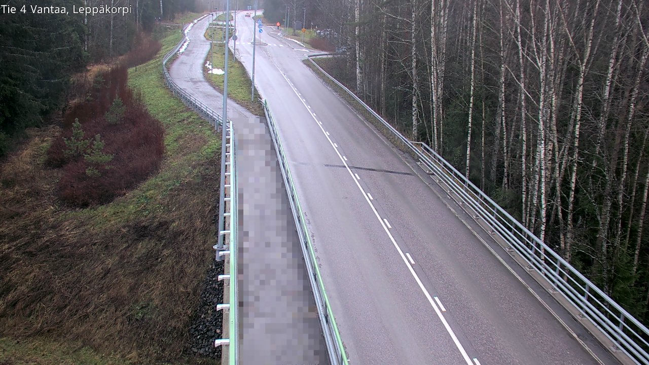 Weather Camera Image Road 4 Vantaa Leppäkorpi, Vantaa, Uusimaa