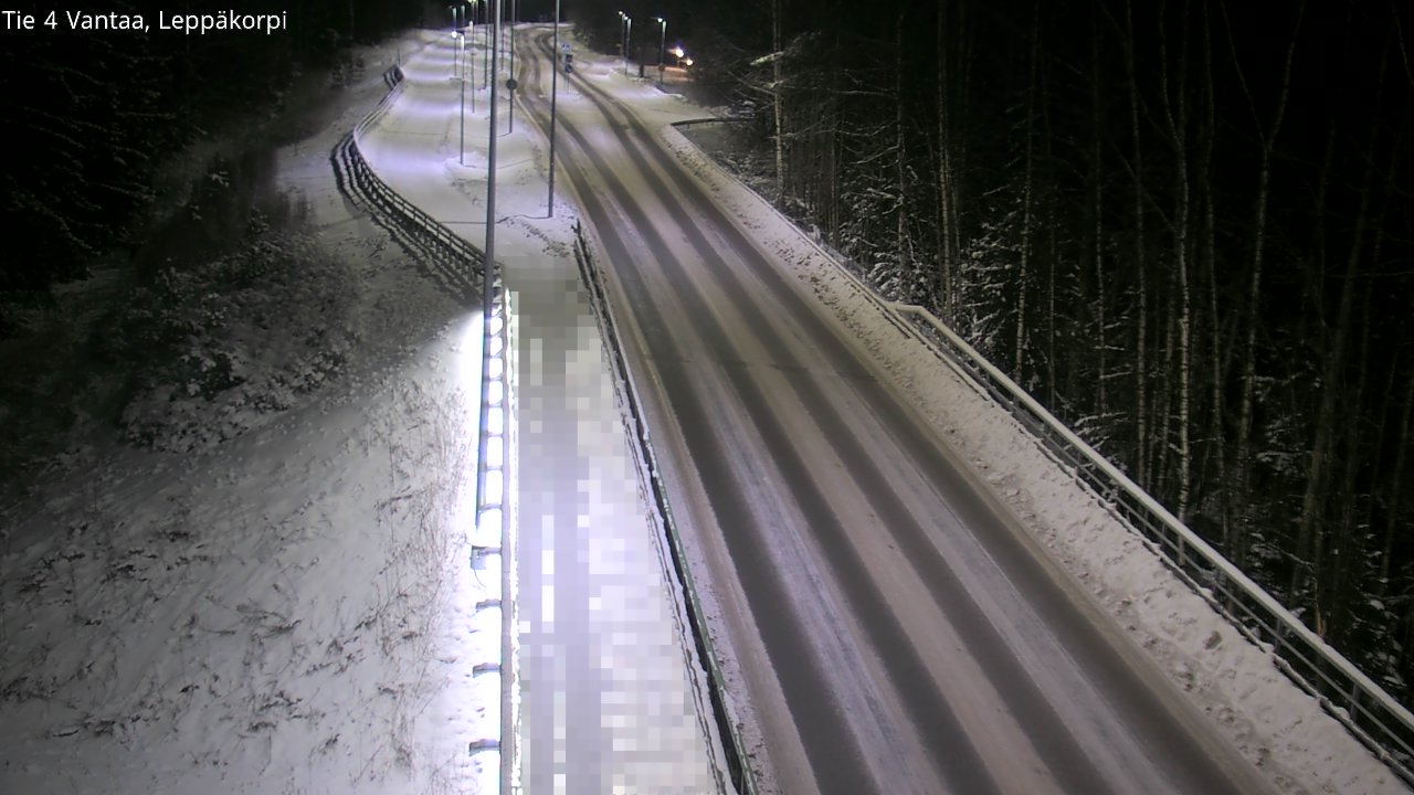 Weather Camera Image Road 4 Vantaa Leppäkorpi, Vantaa, Uusimaa