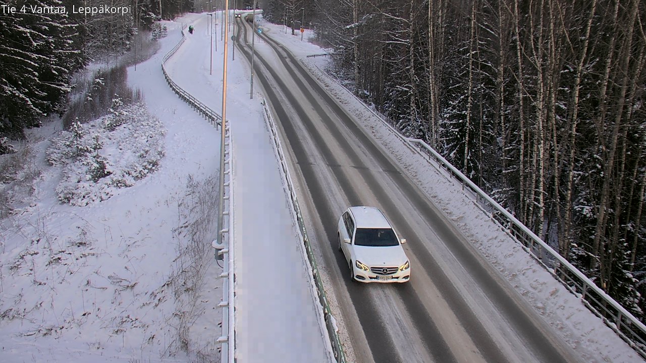 Weather Camera Image Road 4 Vantaa Leppäkorpi, Vantaa, Uusimaa