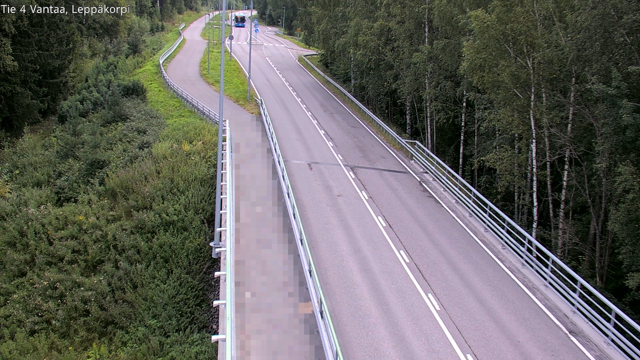 Weather Camera Image Road 4 Vantaa Leppäkorpi, Vantaa, Uusimaa