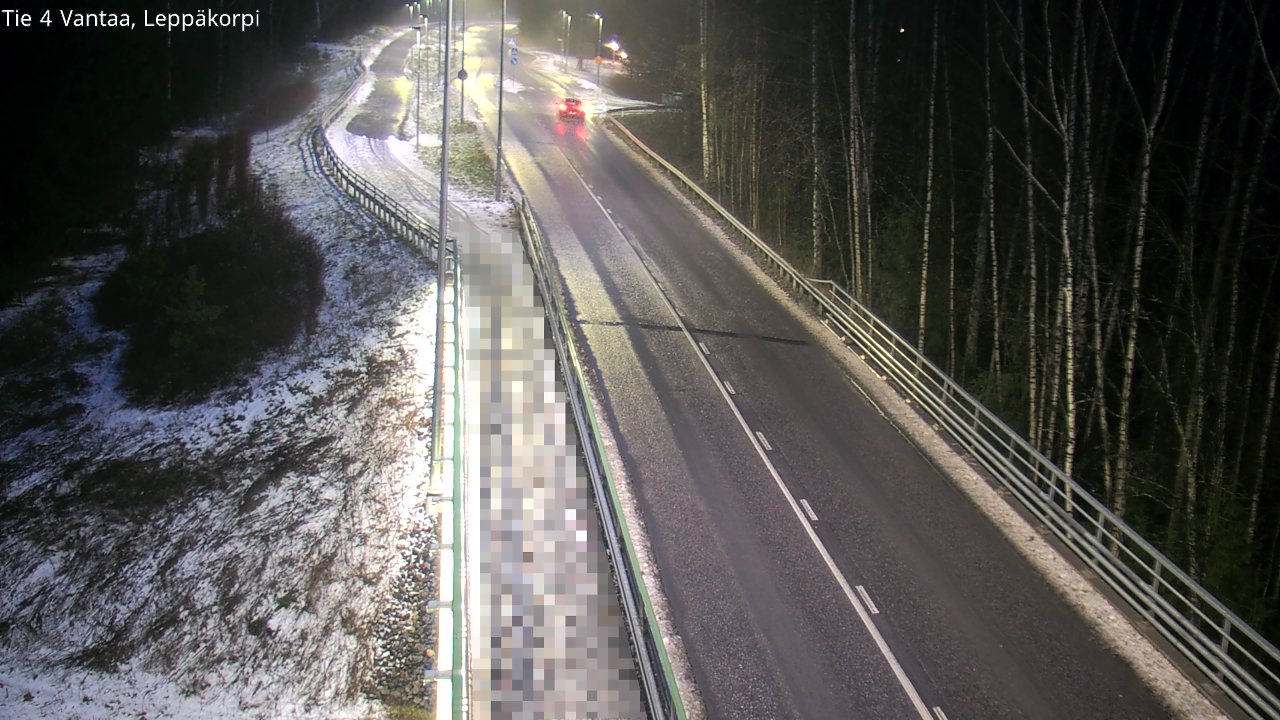 Weather Camera Image Väg 4 Vanda Alkärr, Vantaa, Uusimaa