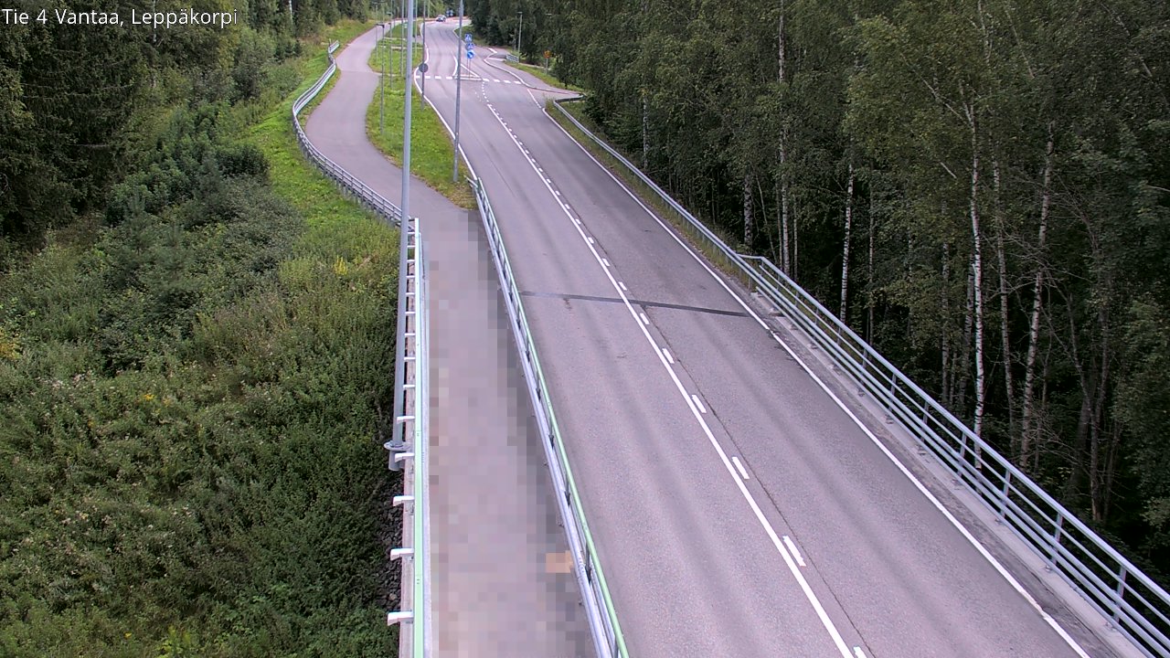 Weather Camera Image Road 4 Vantaa Leppäkorpi, Vantaa, Uusimaa