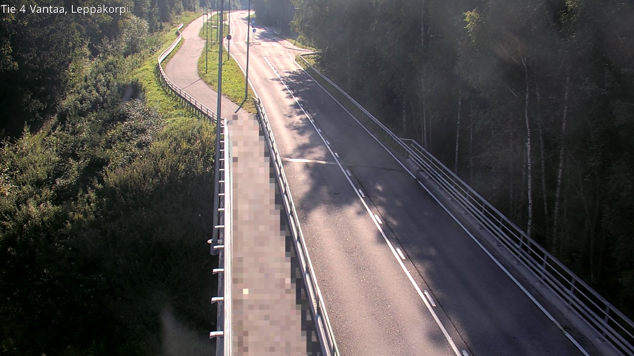 Weather Camera Image Road 4 Vantaa Leppäkorpi, Vantaa, Uusimaa