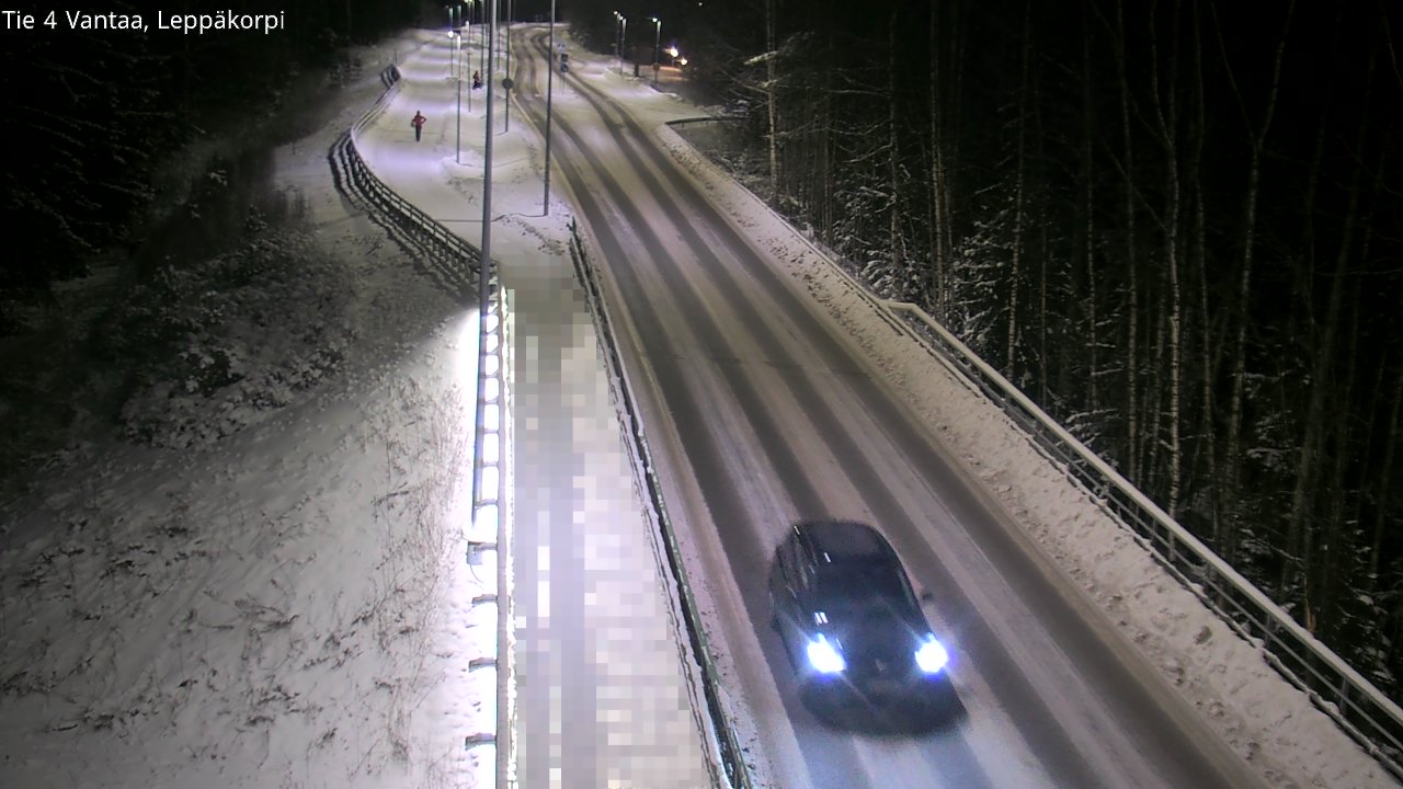 Weather Camera Image Road 4 Vantaa Leppäkorpi, Vantaa, Uusimaa