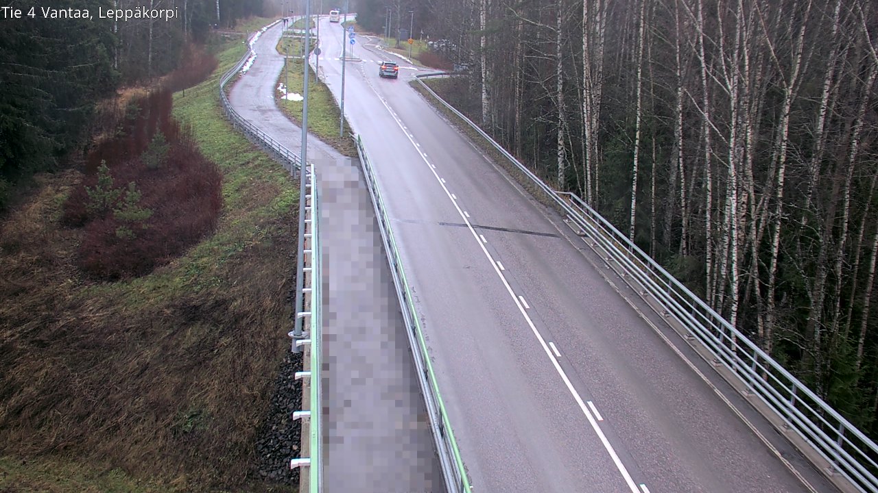 Weather Camera Image Road 4 Vantaa Leppäkorpi, Vantaa, Uusimaa