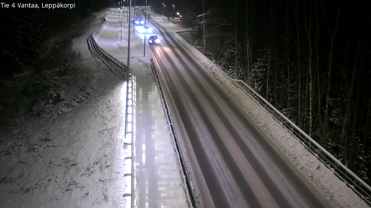Weather Camera Image Road 4 Vantaa Leppäkorpi, Vantaa, Uusimaa
