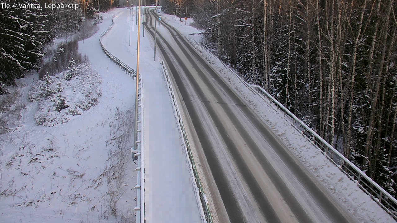 Weather Camera Image Road 4 Vantaa Leppäkorpi, Vantaa, Uusimaa