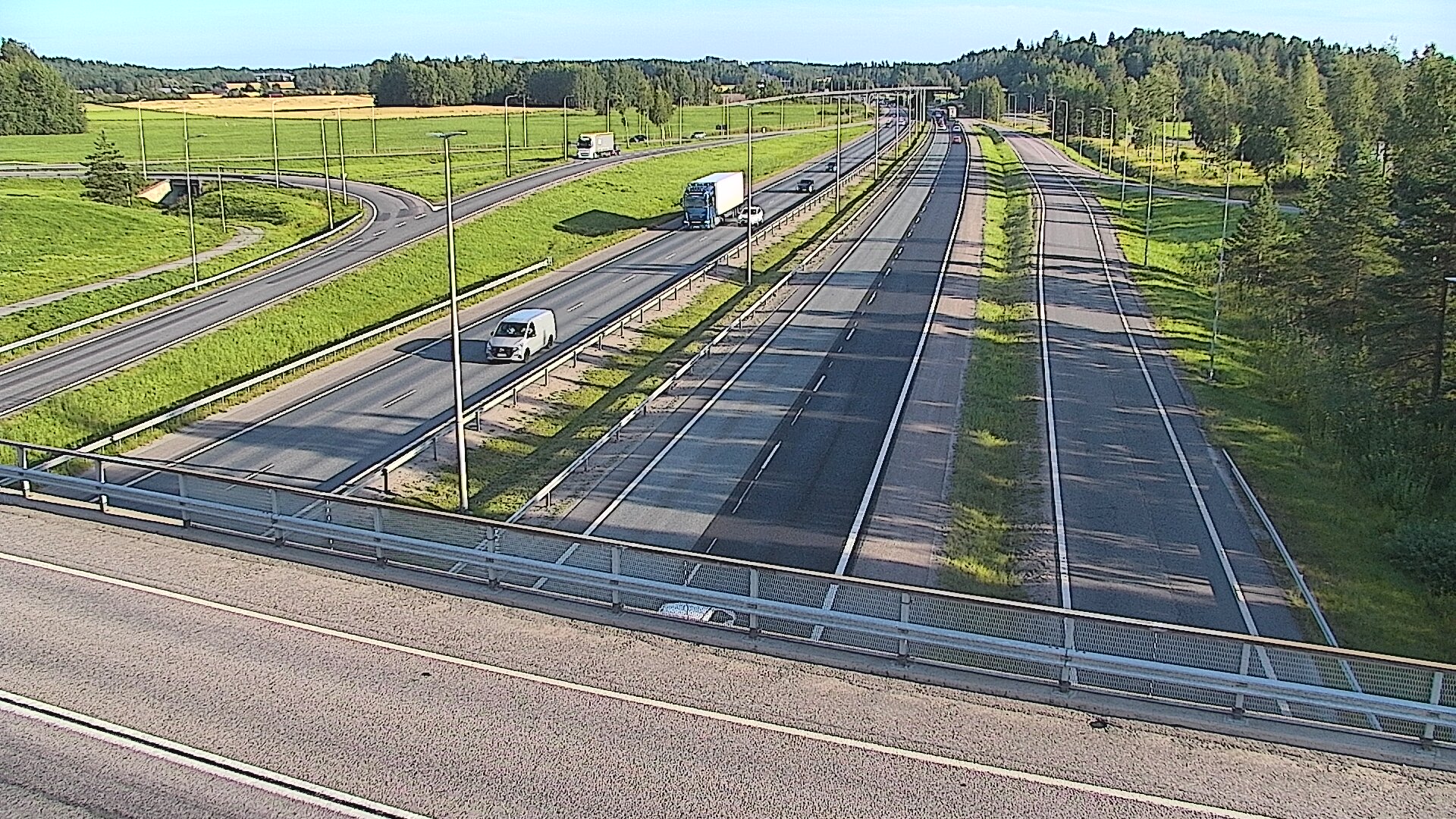 Kelikamerat Kuva Tie 3 Vantaa, Klaukkalan liittymä, Vantaa, Uusimaa