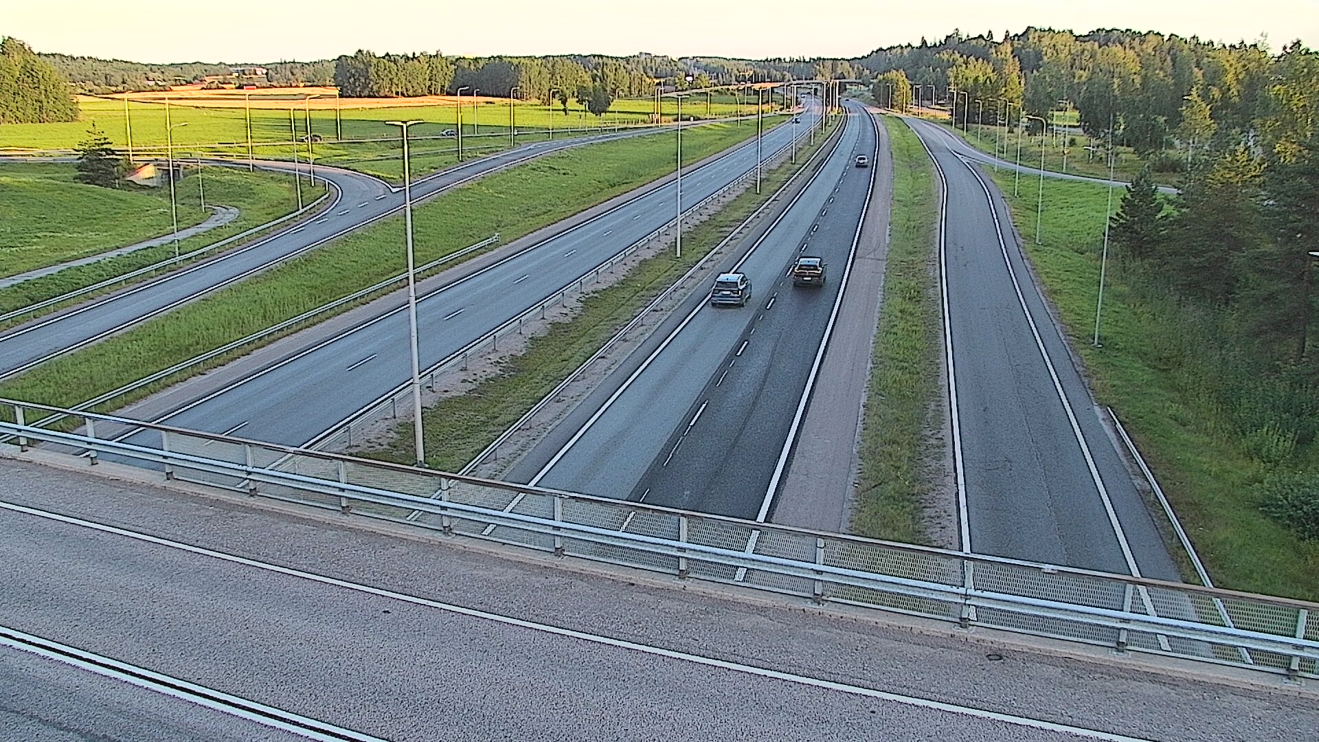Kelikamerat Kuva Tie 3 Vantaa, Klaukkalan liittymä, Vantaa, Uusimaa