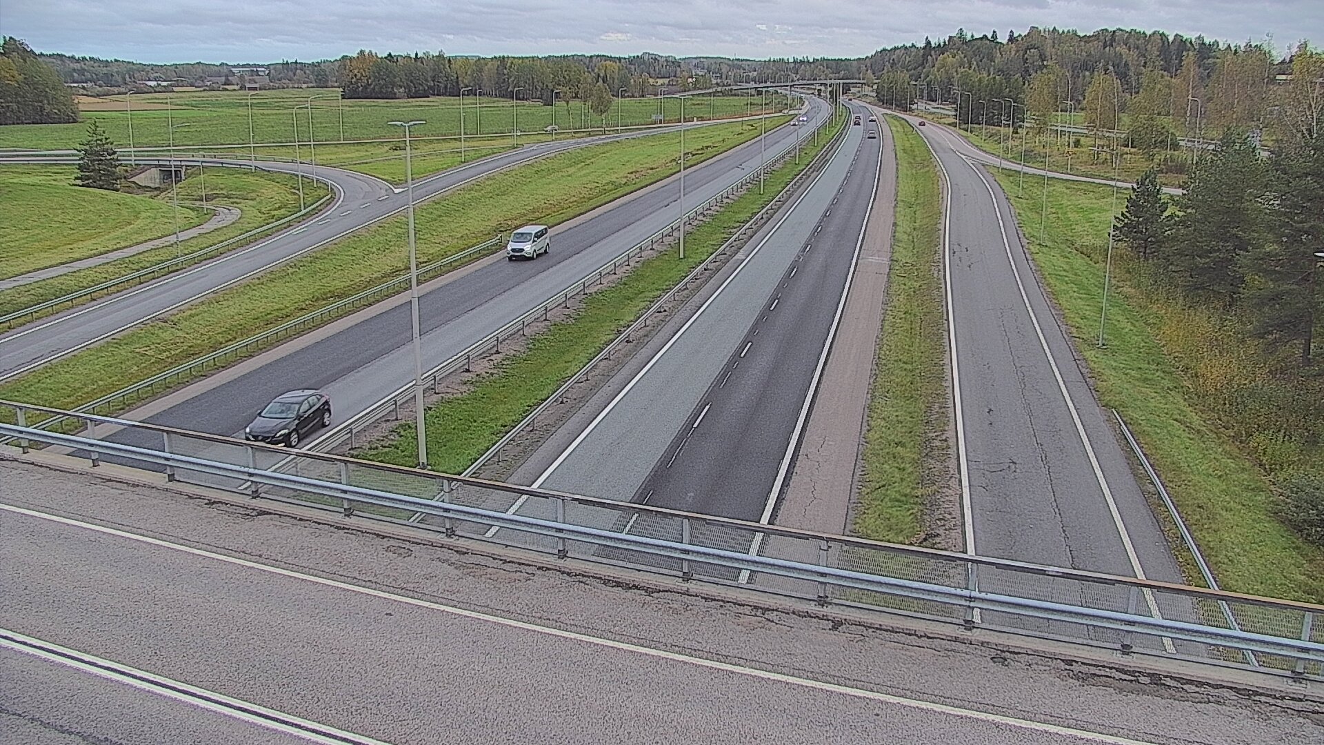 Kelikamerat Kuva Tie 3 Vantaa, Klaukkalan liittymä, Vantaa, Uusimaa