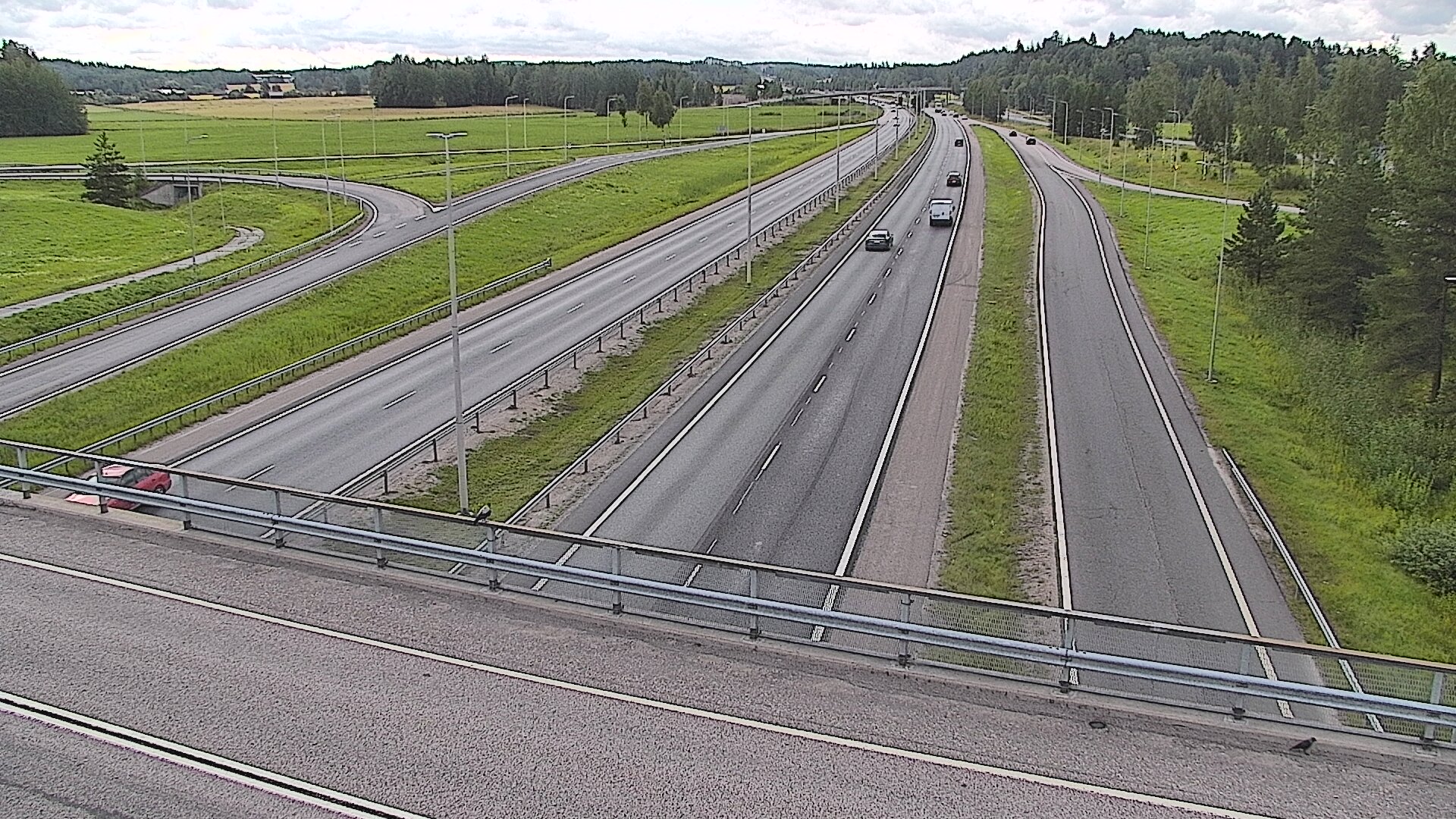 Kelikamerat Kuva Tie 3 Vantaa, Klaukkalan liittymä, Vantaa, Uusimaa